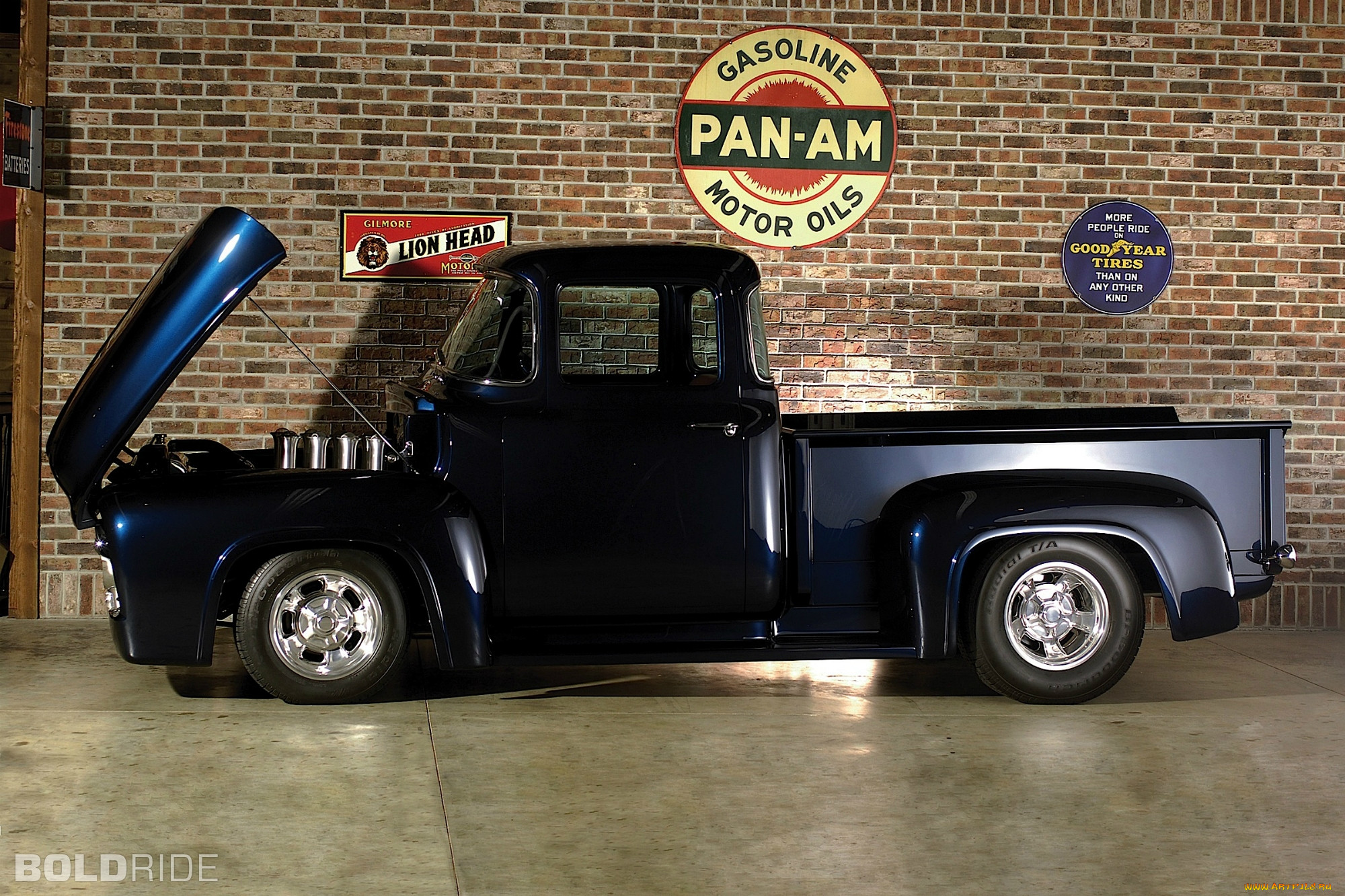 , custom, pick, up, ford